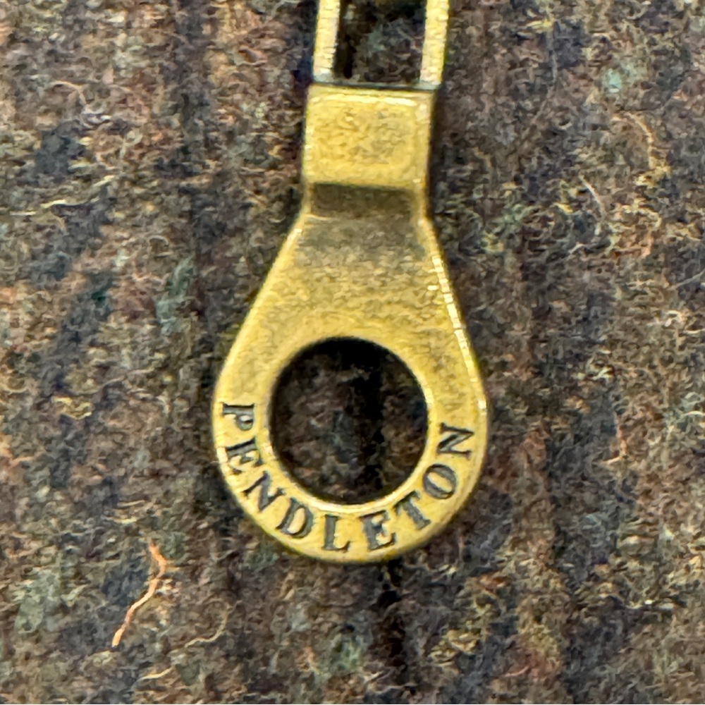 Pendleton Wool Field Coat Zip-Front Insulated Out… - image 7